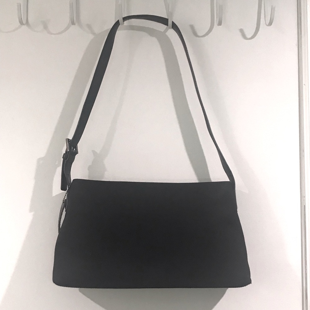 Vintage 90s Coach Nylon Shoulder Bag